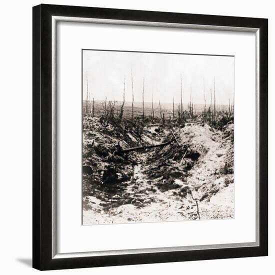 Battlefield, c1914-c1918-Unknown-Framed Photographic Print