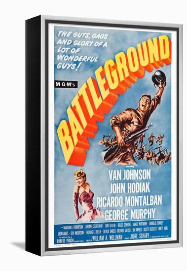 Battleground-null-Framed Stretched Canvas