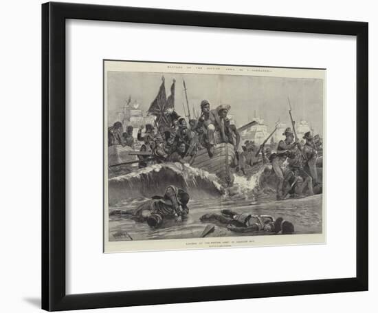 Battles of the British Army, Alexandria-Richard Caton Woodville II-Framed Giclee Print