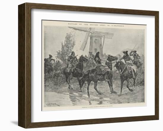 Battles of the British Army, Blenheim-Richard Caton Woodville II-Framed Giclee Print