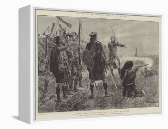 Battles of the British Army, Quebec-Richard Caton Woodville II-Framed Premier Image Canvas