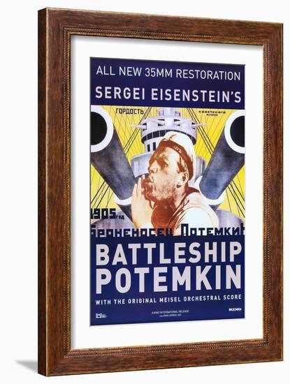 Battleship Potemkin-null-Framed Art Print