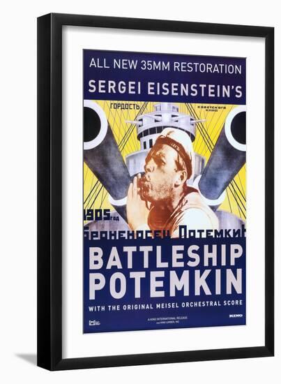 Battleship Potemkin-null-Framed Art Print