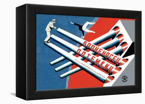 Battleship Potemkin-Stenberg Brothers-Framed Stretched Canvas