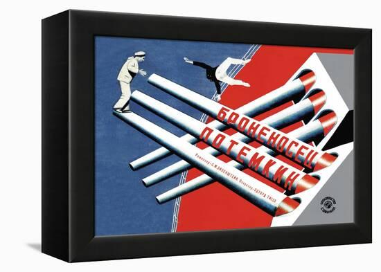 Battleship Potemkin-Stenberg Brothers-Framed Stretched Canvas