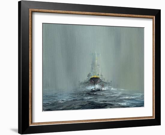 Battleship Yamato 1945, 2016-Vincent Alexander Booth-Framed Giclee Print