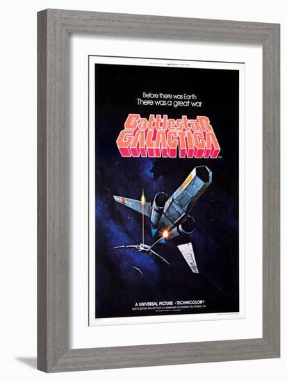 Battlestar Galactica, 1978-null-Framed Art Print