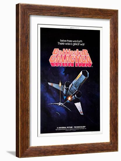 Battlestar Galactica, 1978-null-Framed Art Print