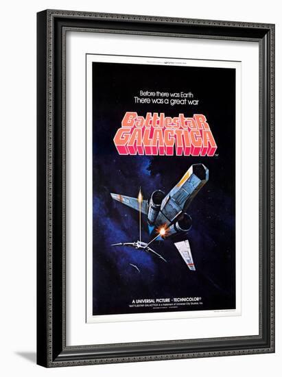 Battlestar Galactica, 1978-null-Framed Art Print