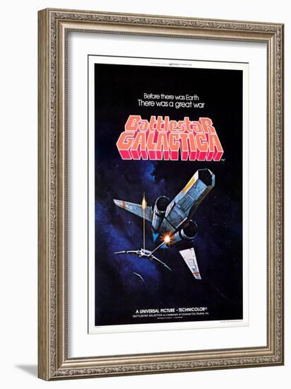 Battlestar Galactica, 1978-null-Framed Premium Giclee Print