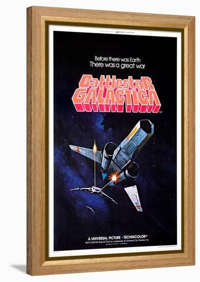 Battlestar Galactica, 1978-null-Framed Stretched Canvas