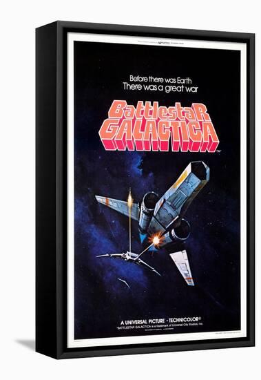 Battlestar Galactica, 1978-null-Framed Stretched Canvas