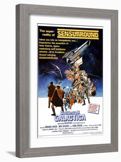 Battlestar Galactica, 1978-null-Framed Art Print