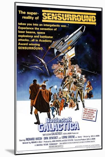 Battlestar Galactica, 1978-null-Mounted Art Print