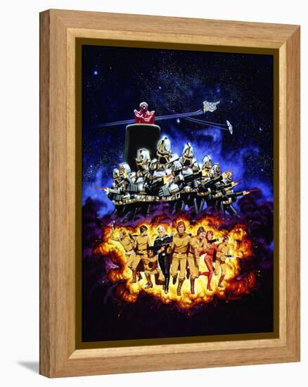 Battlestar Galactica-null-Framed Stretched Canvas