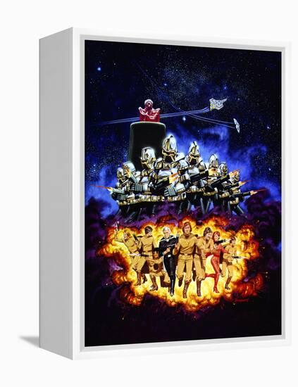 Battlestar Galactica-null-Framed Stretched Canvas