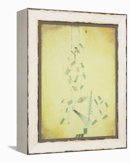 Bau Am Bach-Paul Klee-Framed Premier Image Canvas