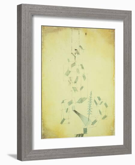 Bau Am Bach-Paul Klee-Framed Giclee Print