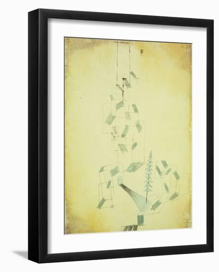 Bau Am Bach-Paul Klee-Framed Giclee Print