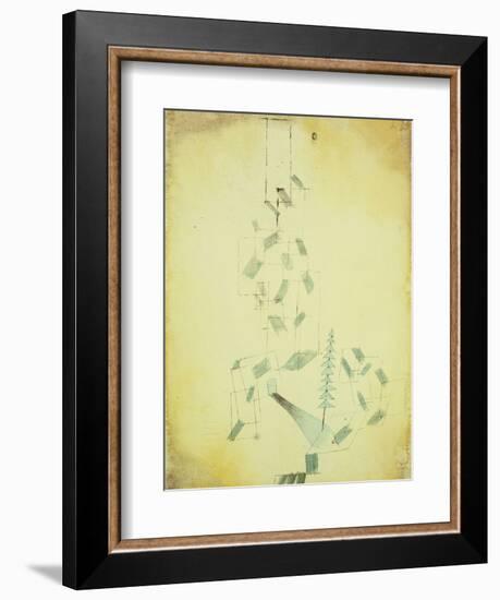 Bau Am Bach-Paul Klee-Framed Giclee Print