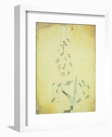 Bau Am Bach-Paul Klee-Framed Giclee Print