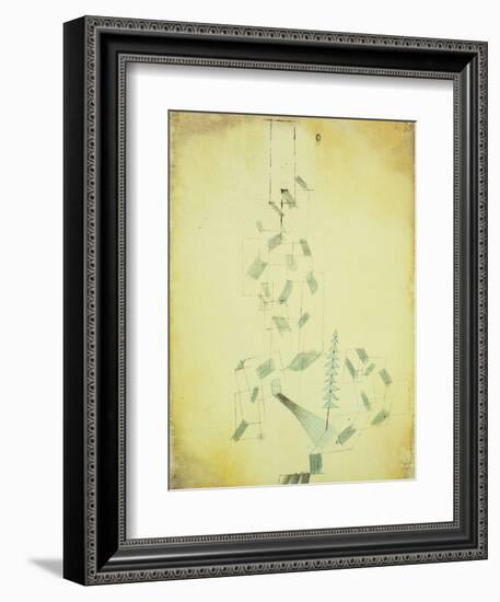 Bau Am Bach-Paul Klee-Framed Giclee Print