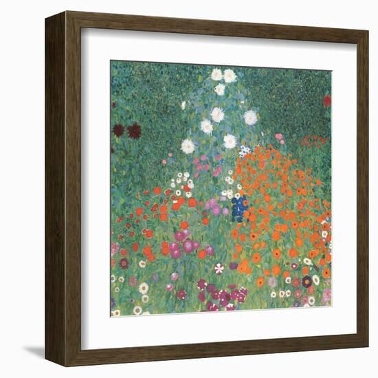 Bauerngarten-unknown Klimt-Framed Art Print