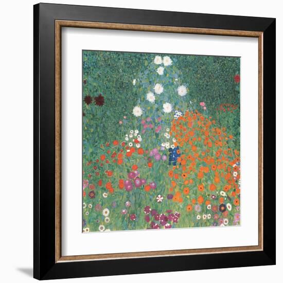 Bauerngarten-unknown Klimt-Framed Art Print