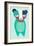 Bauhaus Bear-null-Framed Giclee Print