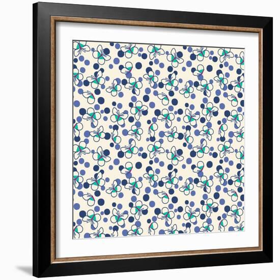 Bauhaus Butterly-null-Framed Giclee Print