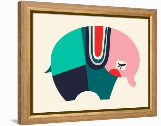 Bauhaus Elephant-null-Framed Premier Image Canvas