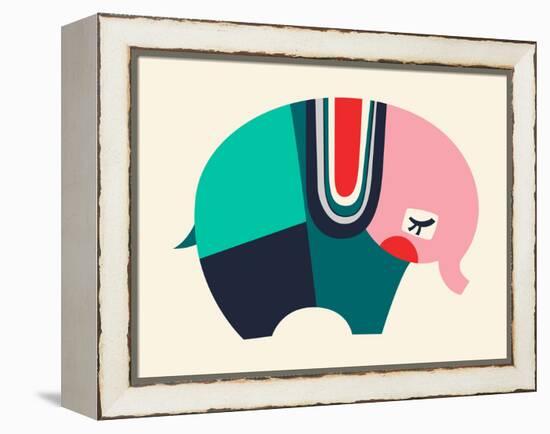 Bauhaus Elephant-null-Framed Premier Image Canvas