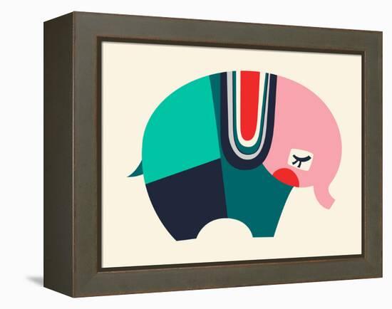 Bauhaus Elephant-null-Framed Premier Image Canvas