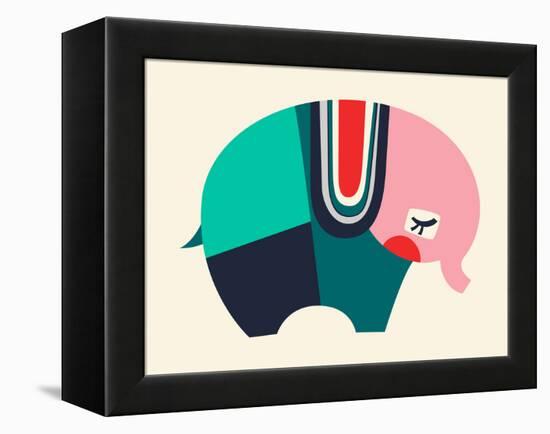 Bauhaus Elephant-null-Framed Premier Image Canvas