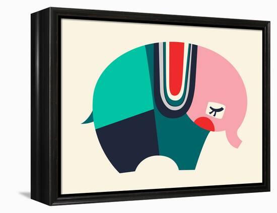 Bauhaus Elephant-null-Framed Premier Image Canvas