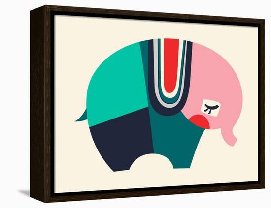 Bauhaus Elephant-null-Framed Premier Image Canvas