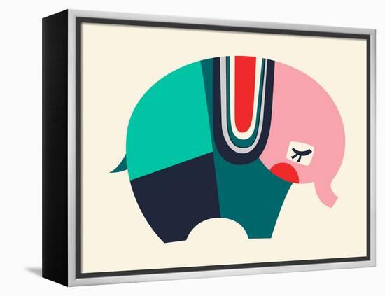 Bauhaus Elephant-null-Framed Premier Image Canvas