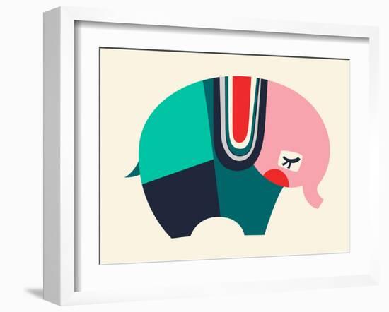 Bauhaus Elephant-null-Framed Giclee Print