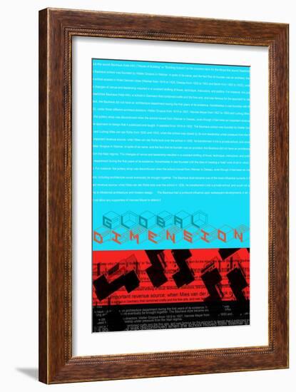 Bauhaus Poster-NaxArt-Framed Art Print