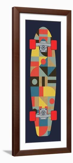 Bauhaus Skateboard-null-Framed Giclee Print