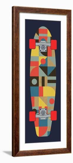 Bauhaus Skateboard-null-Framed Giclee Print