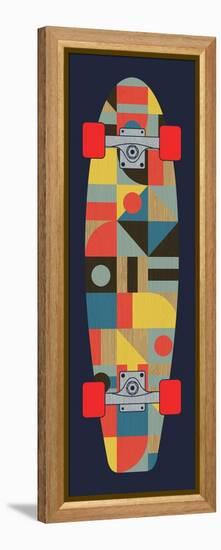 Bauhaus Skateboard-null-Framed Premier Image Canvas