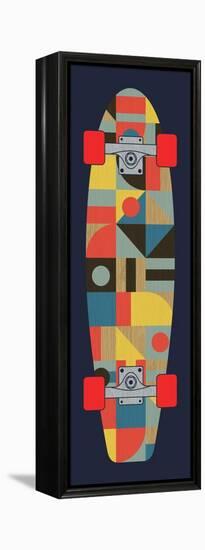 Bauhaus Skateboard-null-Framed Premier Image Canvas