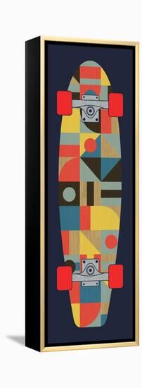 Bauhaus Skateboard-null-Framed Premier Image Canvas