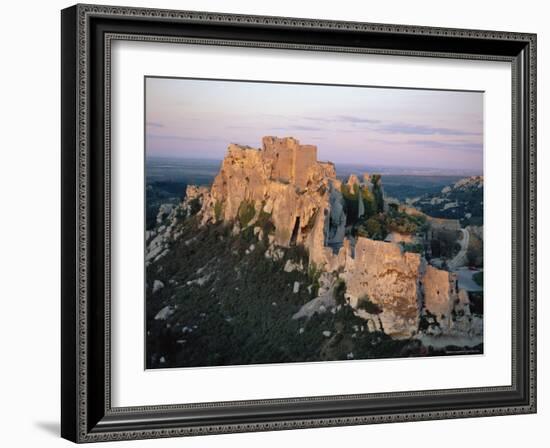 Baux De Provence, Bouches Du Rhone, Provence, France-Bruno Morandi-Framed Photographic Print