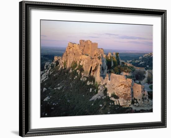 Baux De Provence, Bouches Du Rhone, Provence, France-Bruno Morandi-Framed Photographic Print