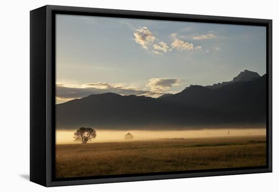 Bavarian Alpine Foothills-Bernd Rommelt-Framed Premier Image Canvas