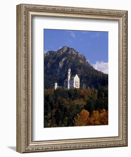 Bavarian Alps and Neuschwanstein Castle, Germany-Bill Bachmann-Framed Photographic Print