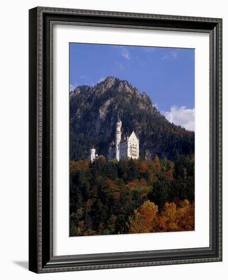 Bavarian Alps and Neuschwanstein Castle, Germany-Bill Bachmann-Framed Photographic Print