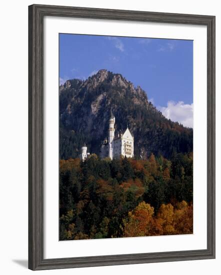 Bavarian Alps and Neuschwanstein Castle, Germany-Bill Bachmann-Framed Photographic Print